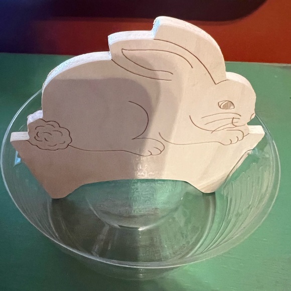 Longaberger 2001 White-Washed Small Easter White-Washed Set 🐣 - Picture 11 of 15